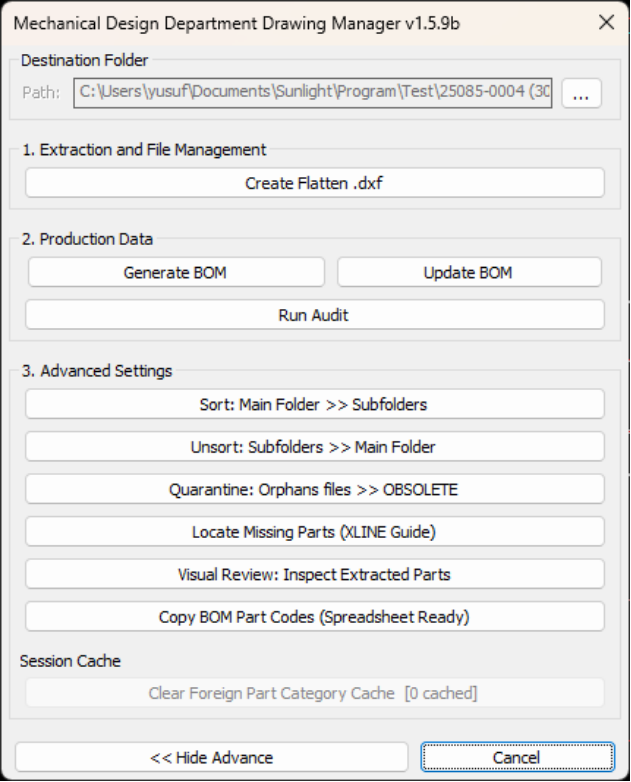 Mechanical design workflow optimization